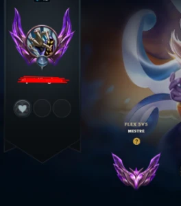 Conta Mestre (Flex) - League of Legends LOL