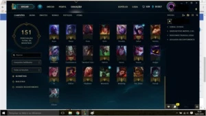 CONTA LOL LVL30 UNRANKED 71CAMPÕES 26SKINS - League of Legends