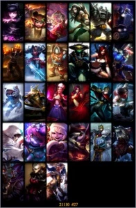 CONTA LOL LVL30 UNRANKED 71CAMPÕES 26SKINS - League of Legends