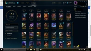 CONTA LOL LVL30 UNRANKED 71CAMPÕES 26SKINS - League of Legends