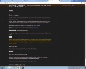 CONTA MINECRAFT ORIGINAL
