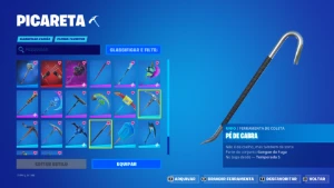 Conta Fortnite 174 Skins [Ikonik, Temp 4+, Stw Og Farmavel]