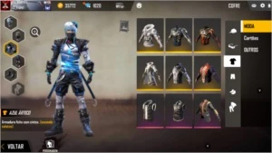 conta de free fire gemada
