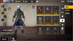 conta de free fire gemada