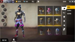 conta de free fire gemada