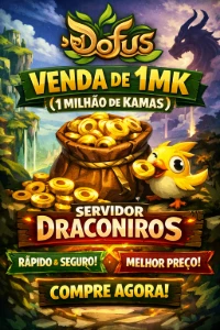Draconiros 1.000.000 Kamas DOFUS
