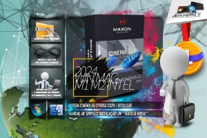 Maxon Cinema 4D 2024 - VITAL ( Windows MAC M1 M2 M3 INTEL ) - Softwares e Licenças