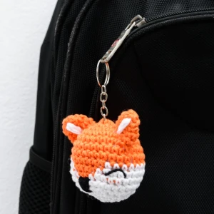Chaveiro Cabeça de Raposa - Artesanato e Personalizados