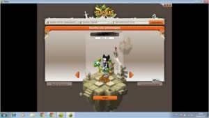 iop 199 com 95% para o 200 com equipamentos e 1 mk+ scrol - Dofus