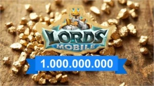 Lords Mobile - 1B ouro