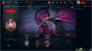 CONTAS ALT LEAGUE OF LEGENDS LVL 30+ LOL