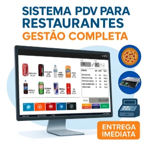 Sistema Pdv Completo Para Restaurante, Lanchonete E Pizzaria - Sites, Lojas e Sistemas Prontos Sites e Scripts