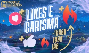 Mobile Legends - Presentes Carisma E Curtidas