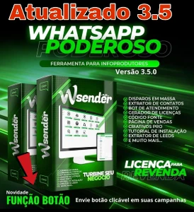 WA Sender 3.5 |Atualizado|Oficial|+ Bonus