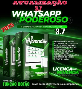 WA Sender 3.7 |Atualizado|Oficial|+ Bonus