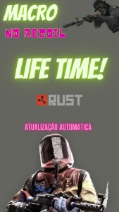 Rust Macro No Recoil Todos Mouses - Outros