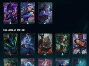 Conta LoL lvl 112 - League of Legends