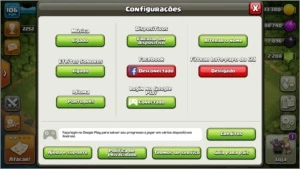 CONTA CLASH OF CLANS CV9 80% FULL