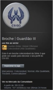 Conta Steam 6 anos de serviço com 6 medalhas no CSGO. - Counter Strike