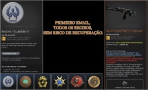 Conta Steam 6 anos de serviço com 6 medalhas no CSGO. - Counter Strike