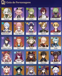 Vendo conta ar58 / 13 Personagem T5(Biuldado) - Genshin Impact