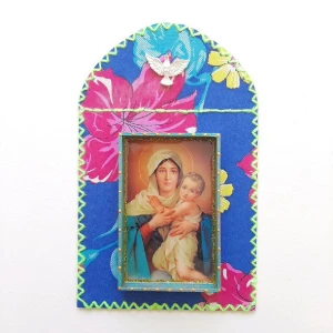 Capelinha "Mãe Rainha" - Artesanato e Personalizados