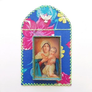 Capelinha "Mãe Rainha" - Artesanato e Personalizados