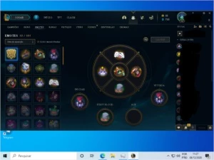 várias skins e cromas do Zed - League of Legends LOL