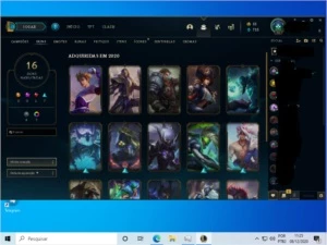 várias skins e cromas do Zed - League of Legends LOL