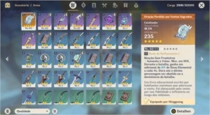 CONTINHA AR20, COM  QIQI+ NINGGUANG COM LIVRO 5* - Grand Fantasia GF
