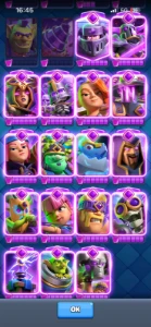 conta clash royale 9 anos!14k trofeus