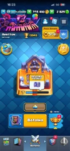 conta clash royale 9 anos!14k trofeus