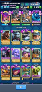 conta clash royale 9 anos!14k trofeus