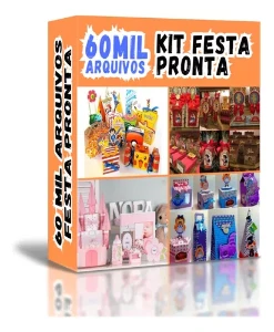 Kit Festa Pronta De Aniversário Topo Bolo +bônus - Others