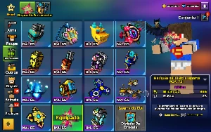 Promoção Pixel Gun 3D |Armas, Gemas, Gold, Nível, Chaves - Others