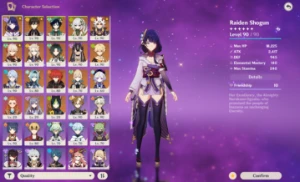 Ar59✨39XT5 IttoC3+Bis Raiden+Bis Cyno+Bis Xiao+Bis+16 Armas✨ - Genshin Impact