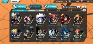 One piece bounty rush Starter Shiryu Account - Outros