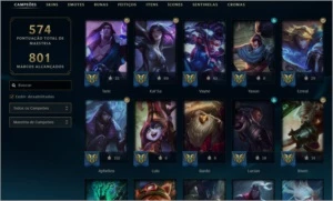 Conta League of Legends LoL