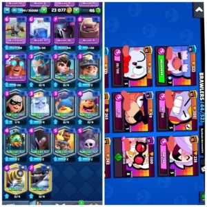 Conta de BrawStars+ClashRoyal - Brawl Stars