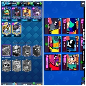 Conta de BrawStars+ClashRoyal - Brawl Stars