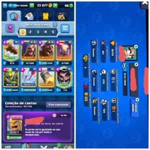 Conta de BrawStars+ClashRoyal - Brawl Stars