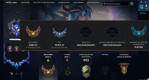 Conta Gold 4 Com Todos Os Campeões E Mais De 300 Skins - League of Legends LOL