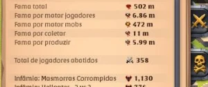 Parando de jogar - Albion Online