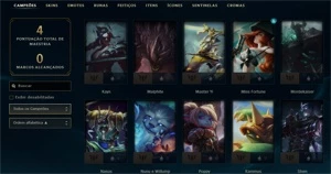 Conta League of Legends MD10 para fazer LOL