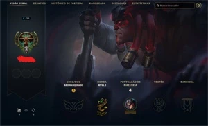 Conta League of Legends MD10 para fazer LOL