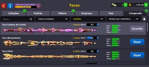 Conta 8ball poll 5 tacos lendário - Outros