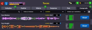 Conta 8ball poll 5 tacos lendário - Outros