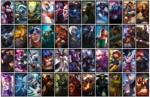 Conta unranked com 150 Champs e 418 Skins + 3 Prestigios - League of Legends LOL