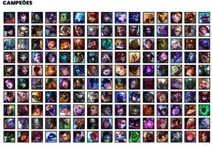 Conta unranked com 150 Champs e 418 Skins + 3 Prestigios - League of Legends LOL