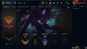 conta league of legends LOL